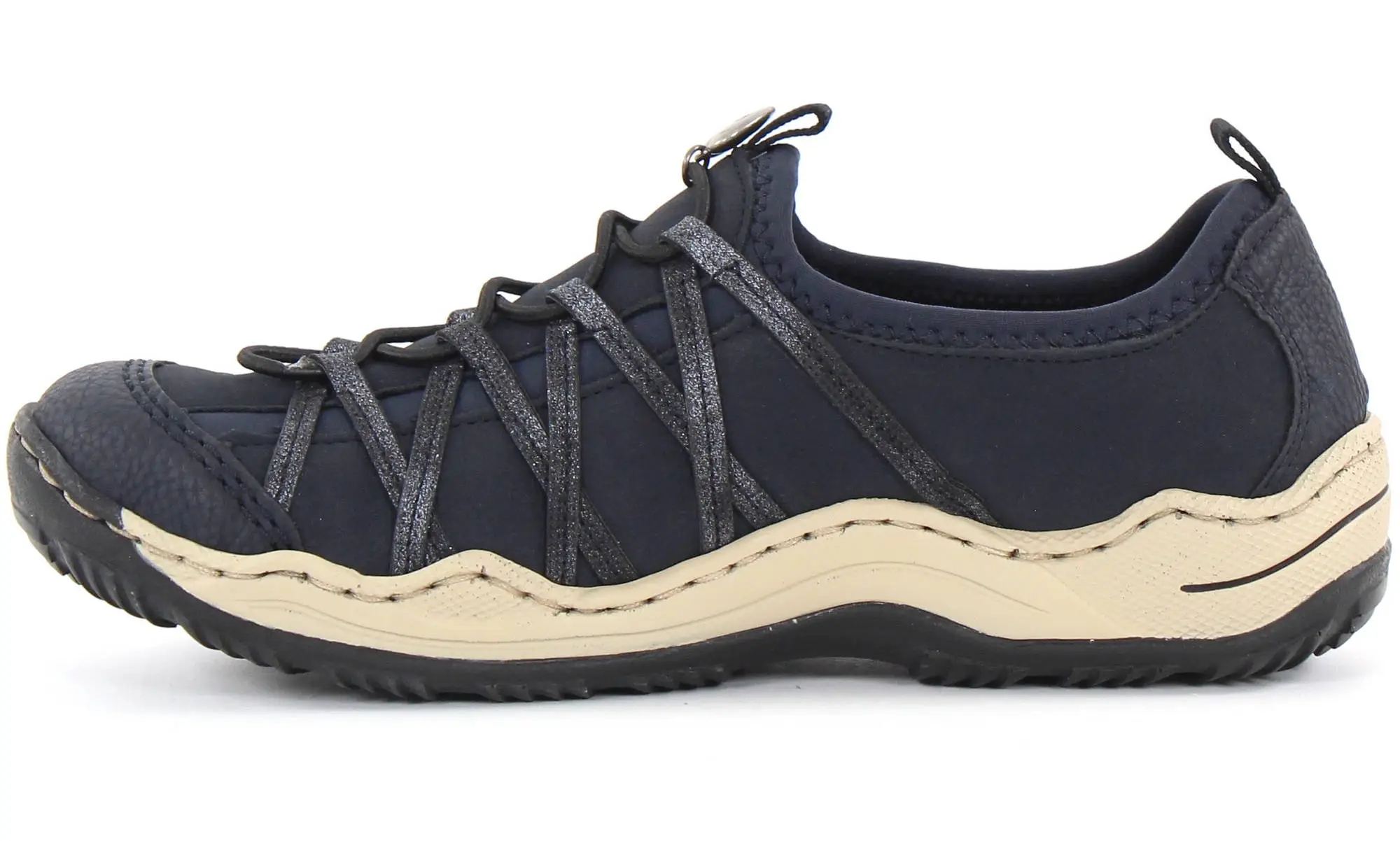 Rieker Promenadskor L0559-15 Blå 4 Rieker Promenadskor L0559-15 Blå - Bild 2