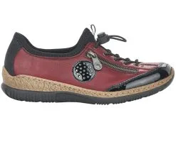 Rieker Promenadskor N3268-02 Röd