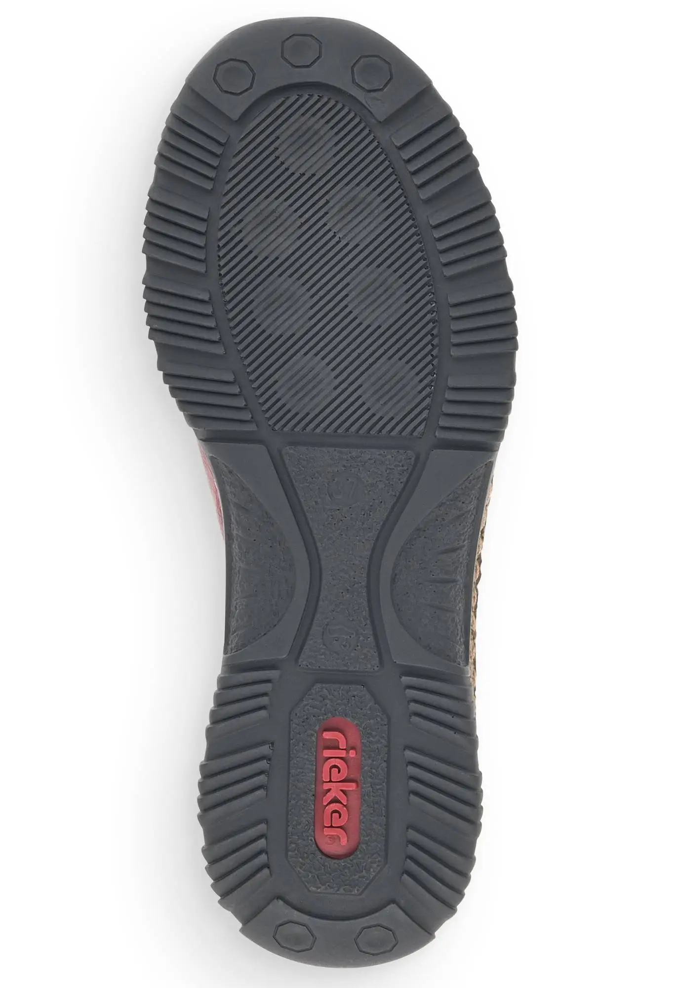 Rieker Promenadskor N3268-02 Röd 6 Rieker Promenadskor N3268-02 Röd - Bild 4