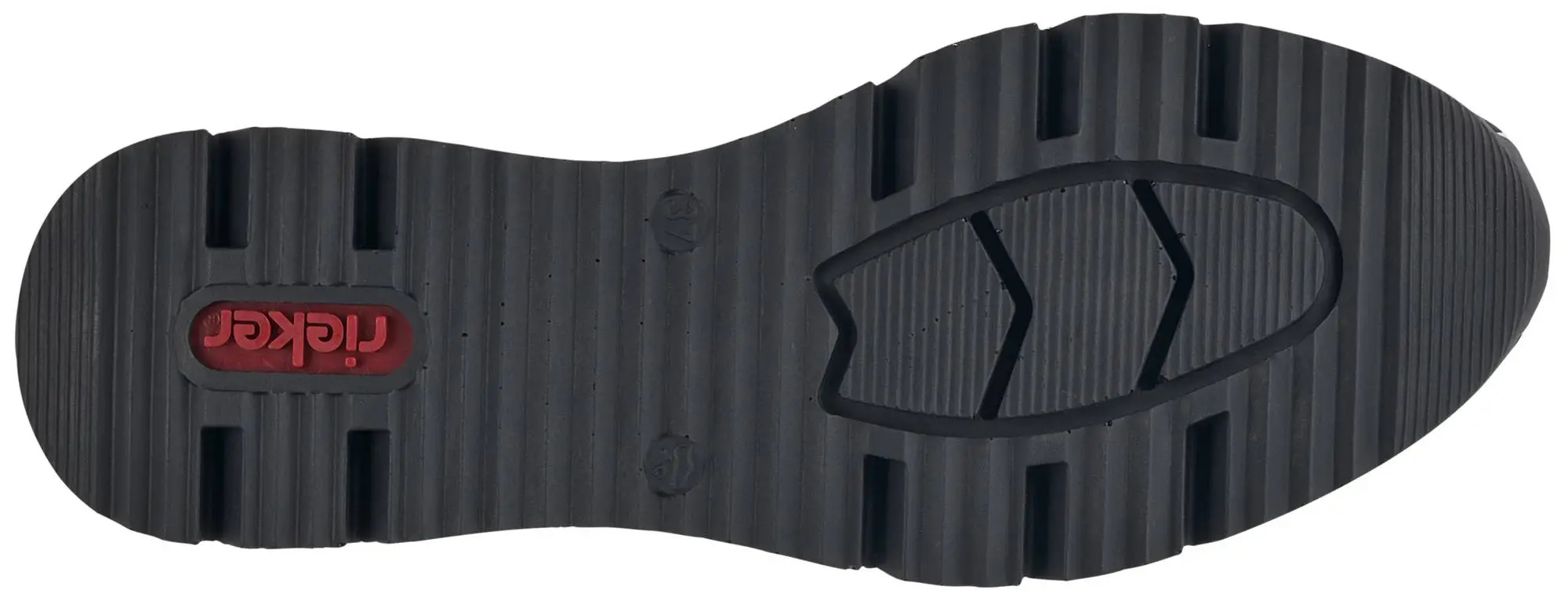 Rieker Kilklackade Sneakers N6303-64 Vit/multi 6 Rieker Kilklackade Sneakers N6303-64 Vit/multi - Bild 4