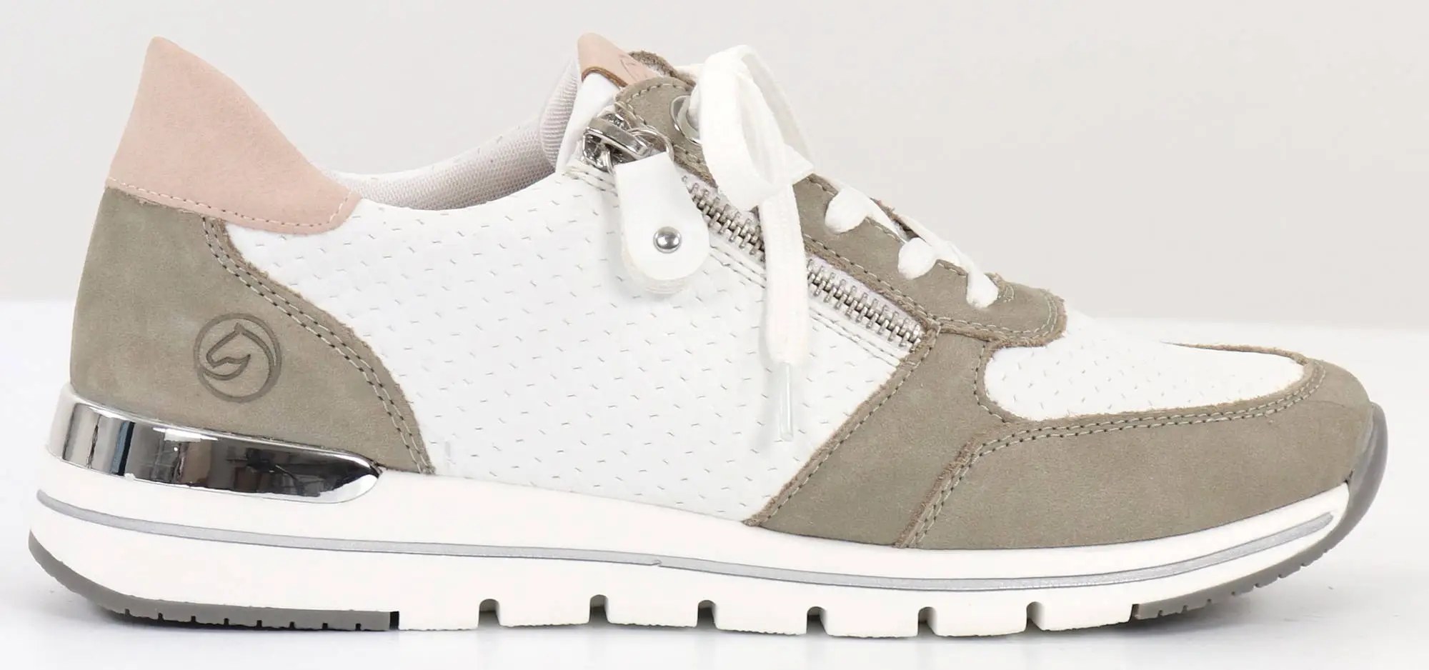 Rieker Remonte Dam Sneakers R6706-80 Vit 3 Rieker Remonte Dam Sneakers R6706-80 Vit