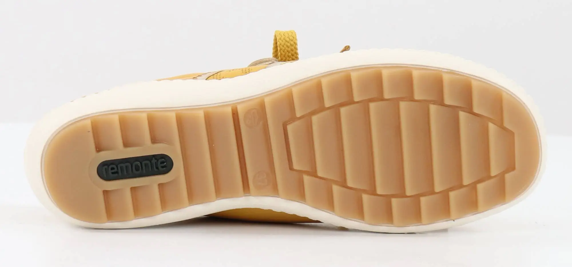 Rieker Remonte Dam Promenadskor R1426-68, Gul 5 Rieker Remonte Dam Promenadskor R1426-68, Gul - Bild 3