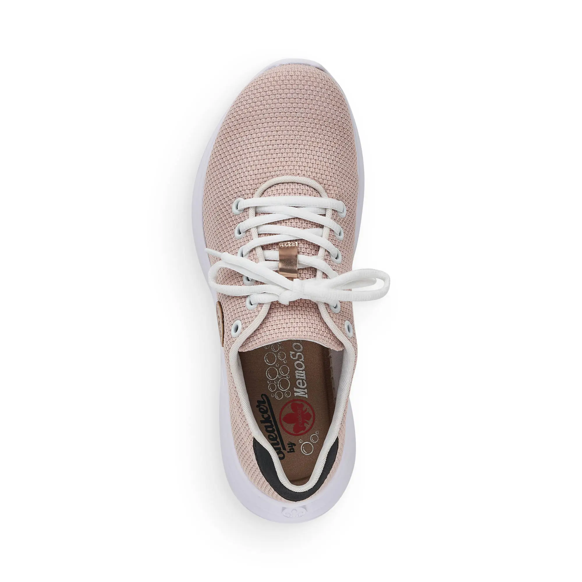 Rieker Dam Promenadskor N6600-31 Rose 5 Rieker Dam Promenadskor N6600-31 Rose - Bild 3