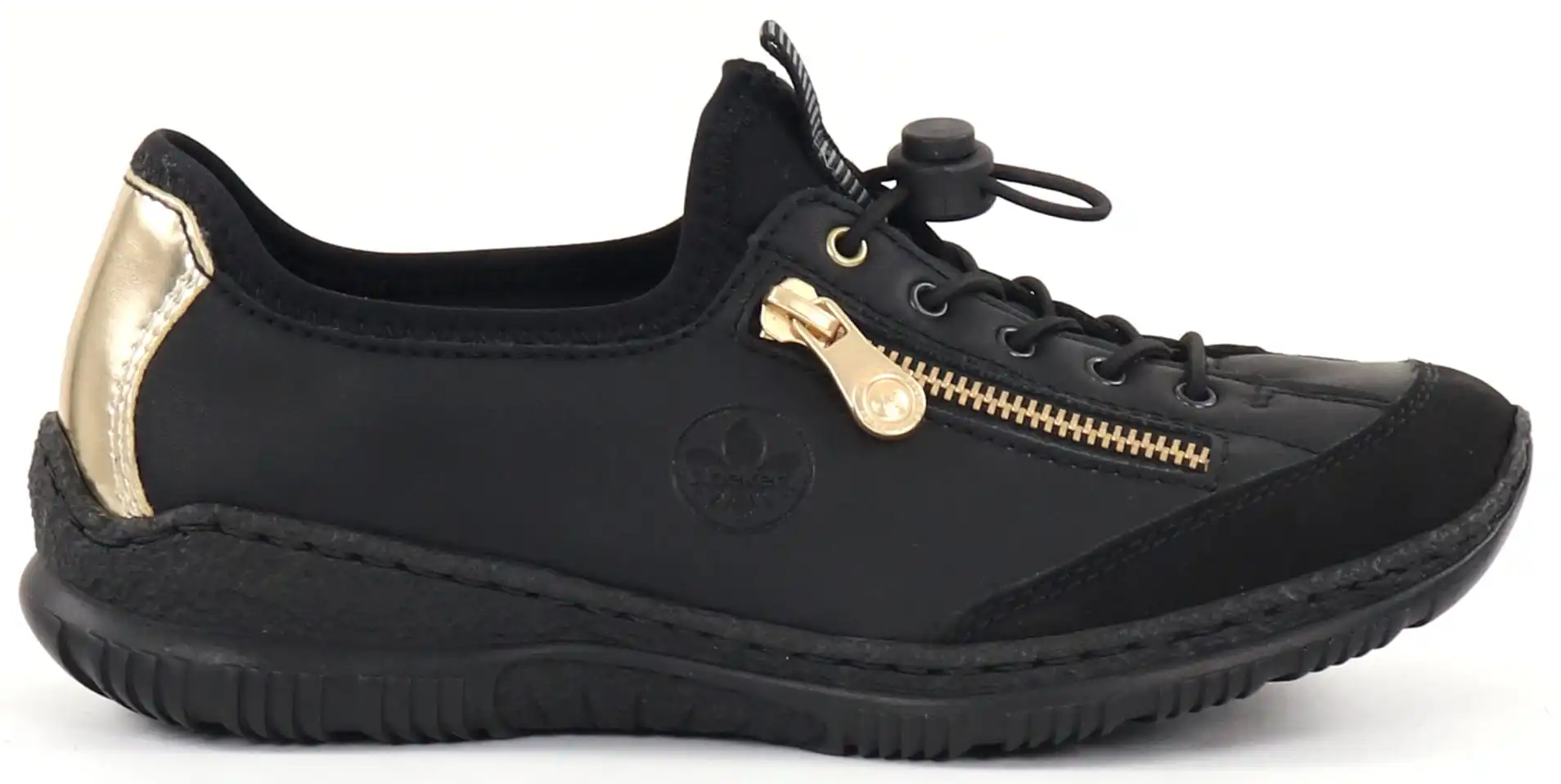 Rieker Promenadskor N3269-00 Svart 3 Rieker Promenadskor N3269-00 Svart