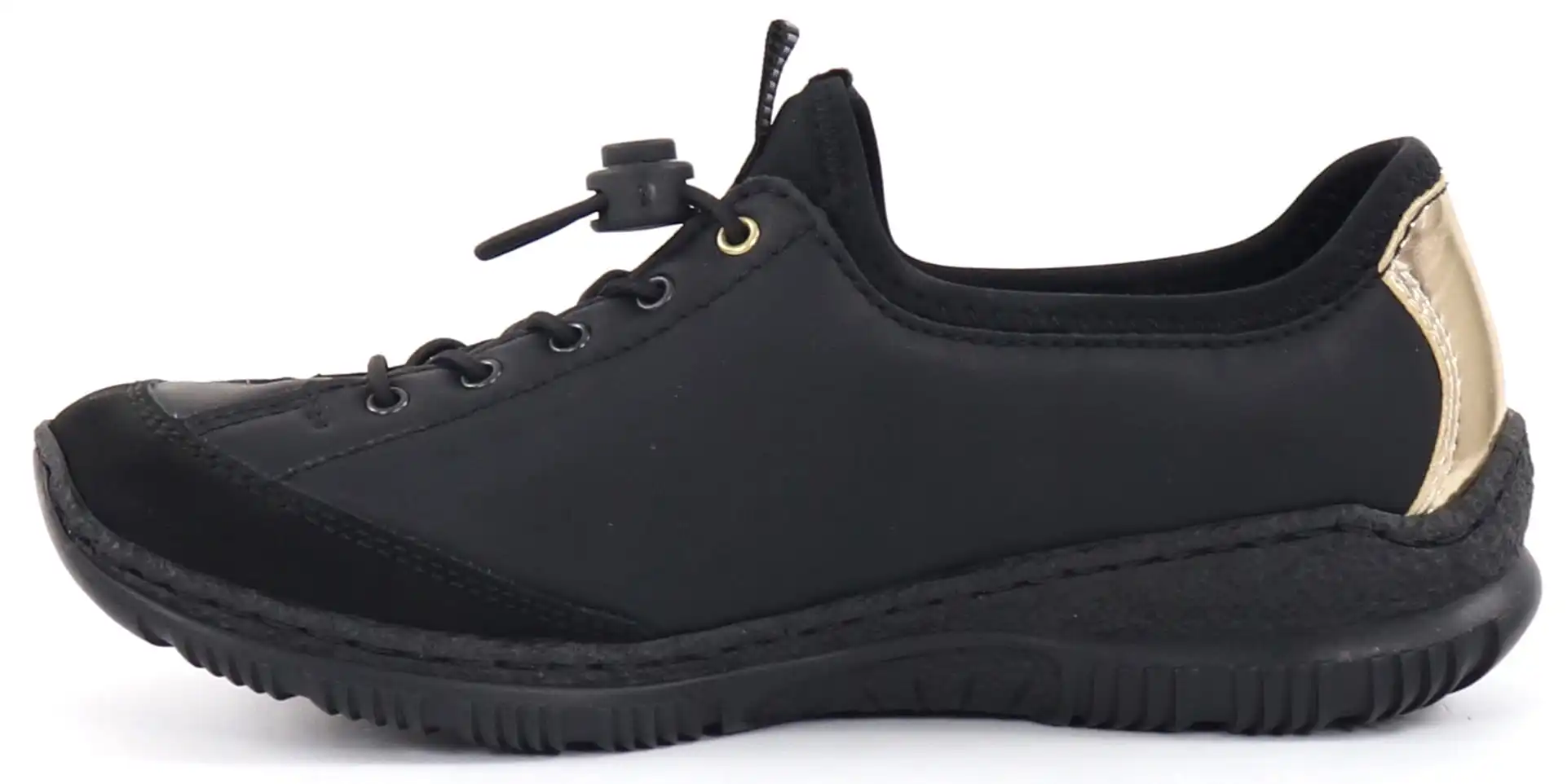 Rieker Promenadskor N3269-00 Svart 4 Rieker Promenadskor N3269-00 Svart - Bild 2