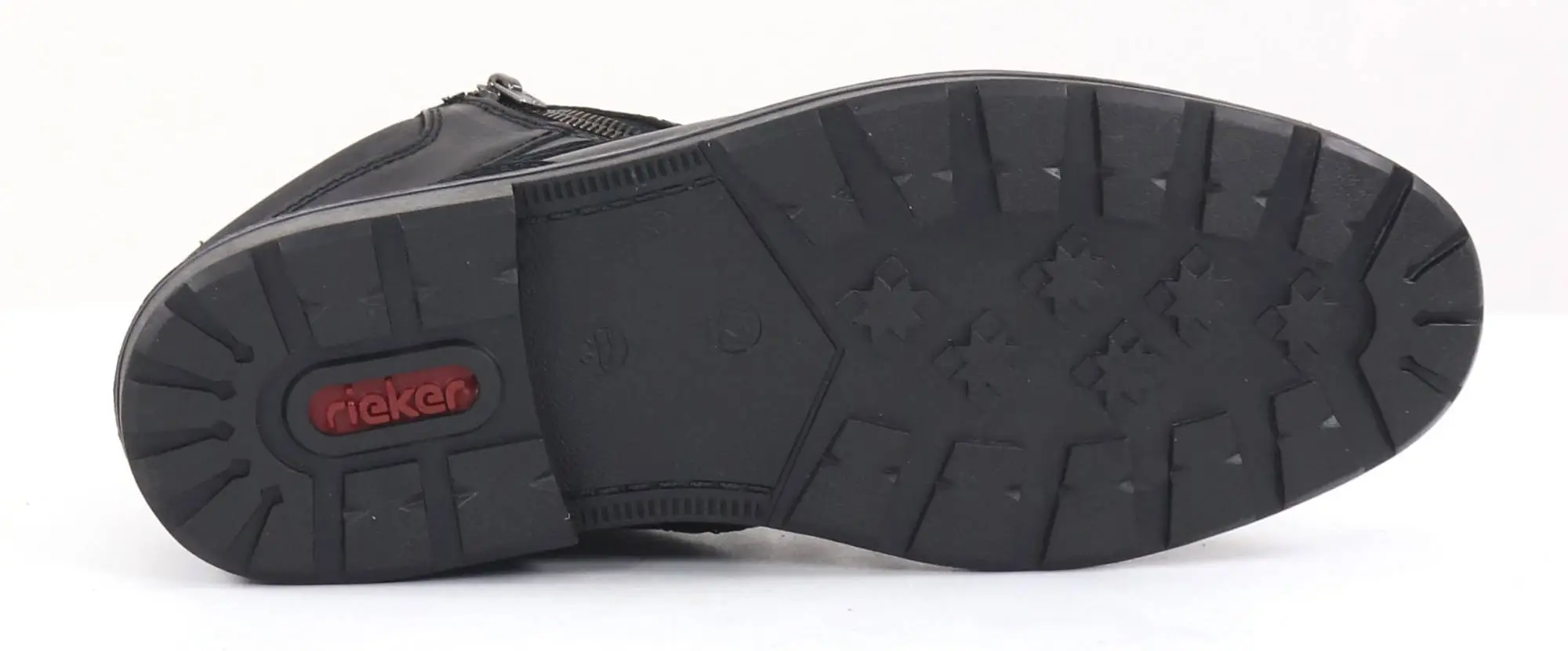 Rieker Fårskinnsfodrade Ankelstövlar För Män 15303-00 Svart 6 Rieker Fårskinnsfodrade Ankelstövlar För Män 15303-00 Svart - Bild 4