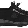 Rieker Dam Sneakers Med Antistress-sula L3263-00 Svart