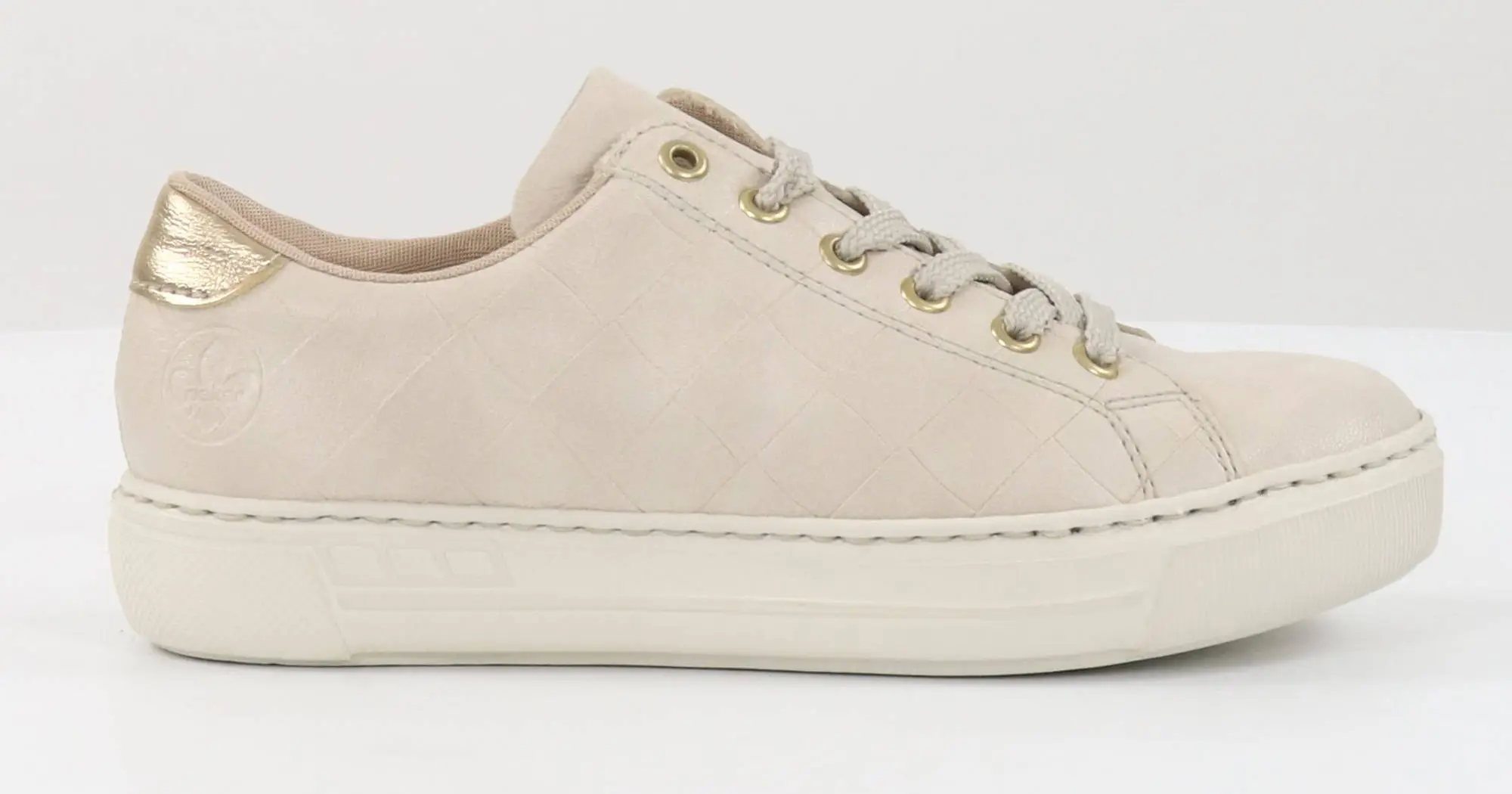 Rieker Sneakers L9800-80, Beige 3 Rieker Sneakers L9800-80, Beige