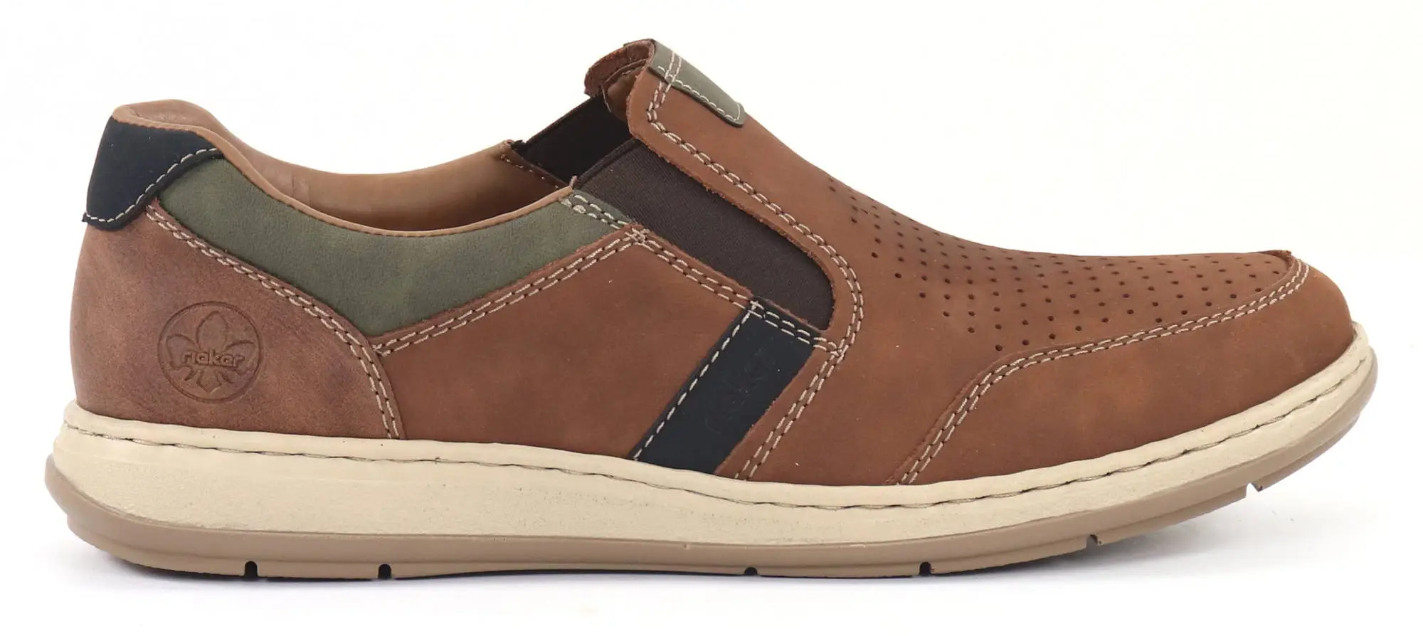 Rieker Promenadskor 17371-25 Brun 3 Rieker Promenadskor 17371-25 Brun