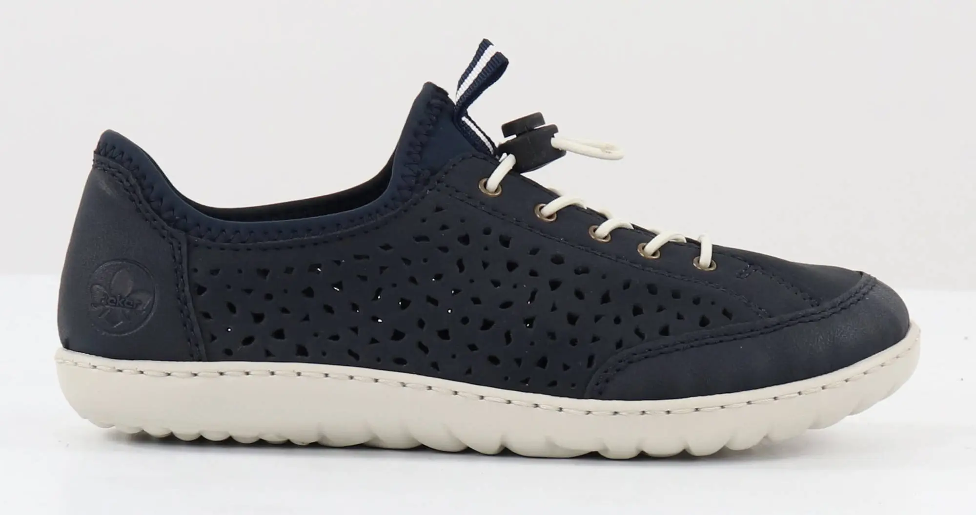 Rieker Promenadskor 52860-14 Blå 2 Rieker Promenadskor 52860-14 Blå