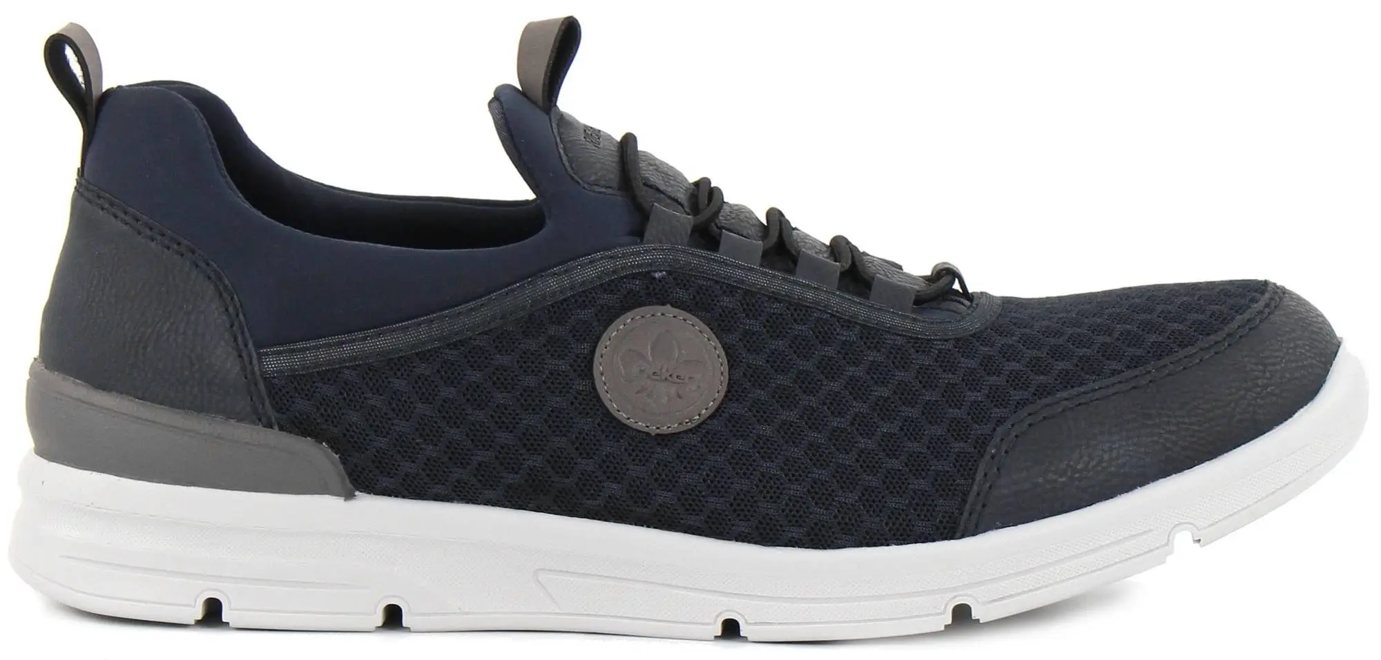 Rieker Promenadskor 16491-14 Blå 2 Rieker Promenadskor 16491-14 Blå
