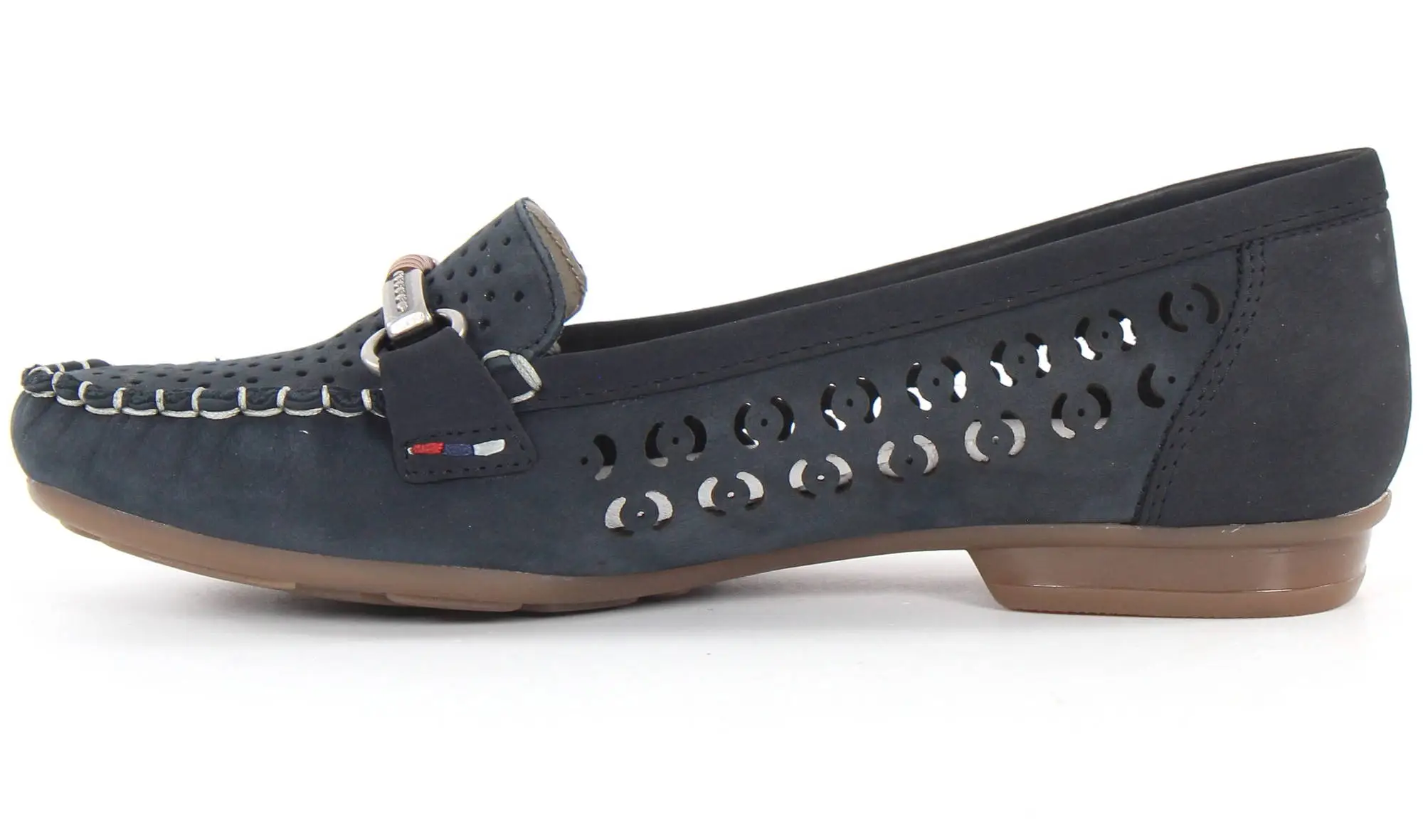 Rieker 40085-14 Promenadskor Blå 4 Rieker 40085-14 Promenadskor Blå - Bild 2