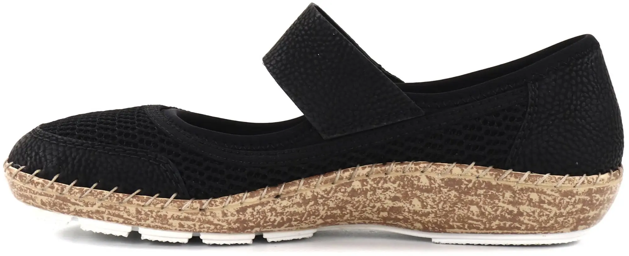 Rieker Promenadskor 44862-00 Svart 4 Rieker Promenadskor 44862-00 Svart - Bild 2