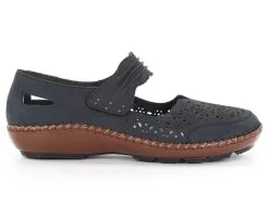 Rieker Promenadskor 44896-14 Blå