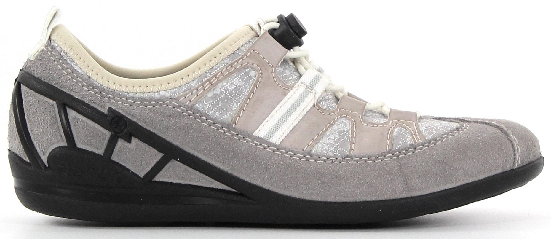 Rieker Promenadskor 59570-40 Grå 3 Rieker Promenadskor 59570-40 Grå