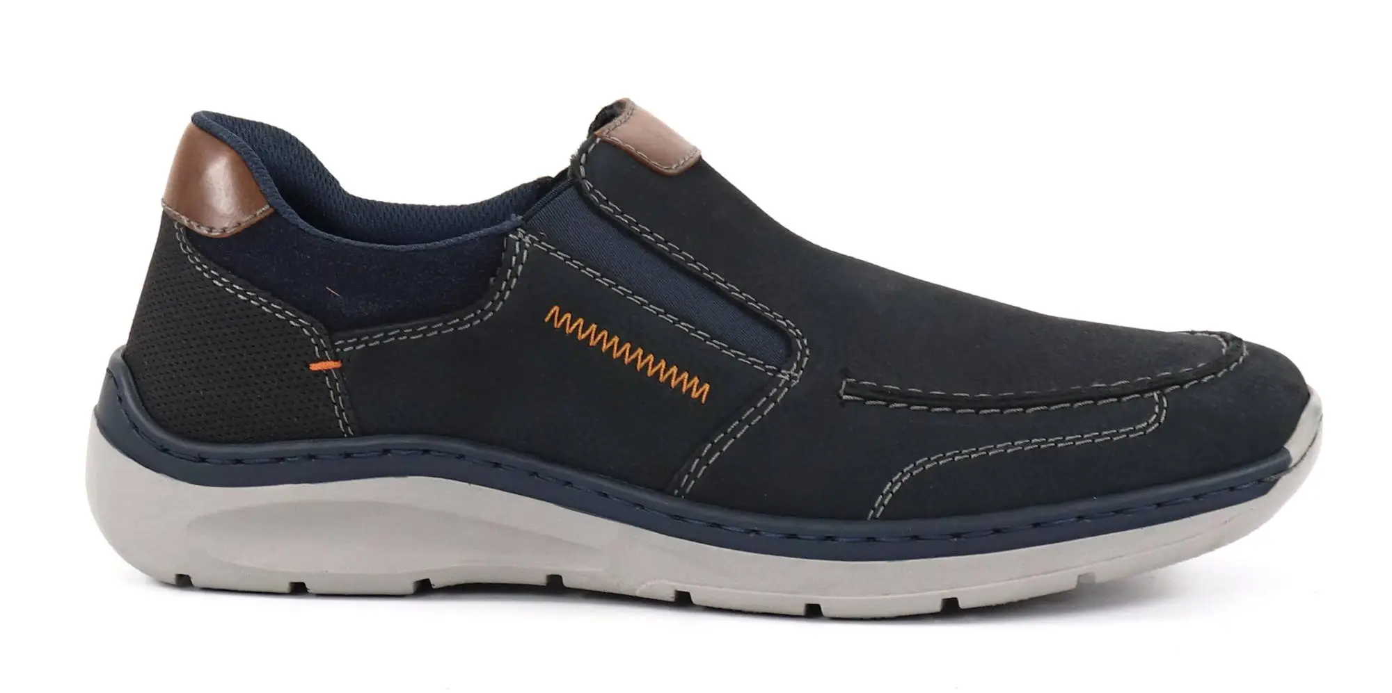 Rieker Promenadskor B8952-15 Blå 3 Rieker Promenadskor B8952-15 Blå