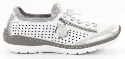 Rieker Promenadskor L3296-81 Vit