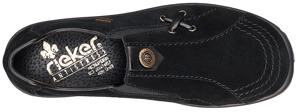 Rieker Promenadskor L7171-00 Svart 5 Rieker Promenadskor L7171-00 Svart - Bild 3