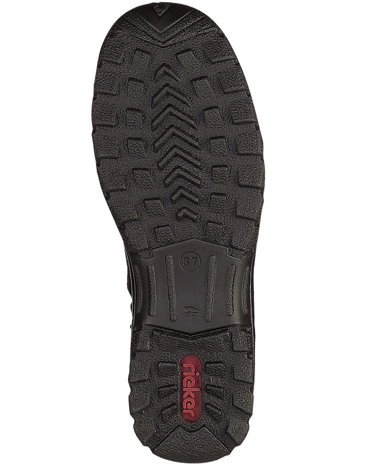 Rieker Promenadskor L7180-00 Svart 6 Rieker Promenadskor L7180-00 Svart - Bild 4