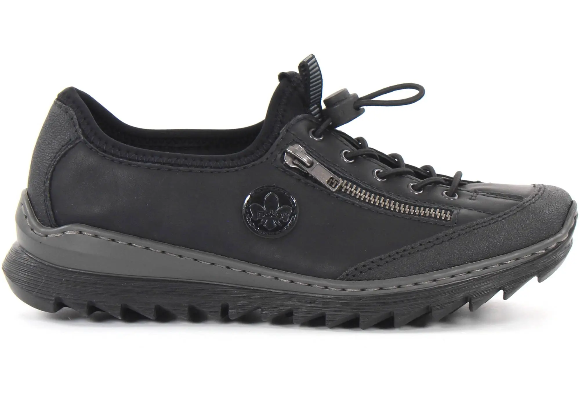 Rieker Promenadskor M6269-02 Svart 3 Rieker Promenadskor M6269-02 Svart