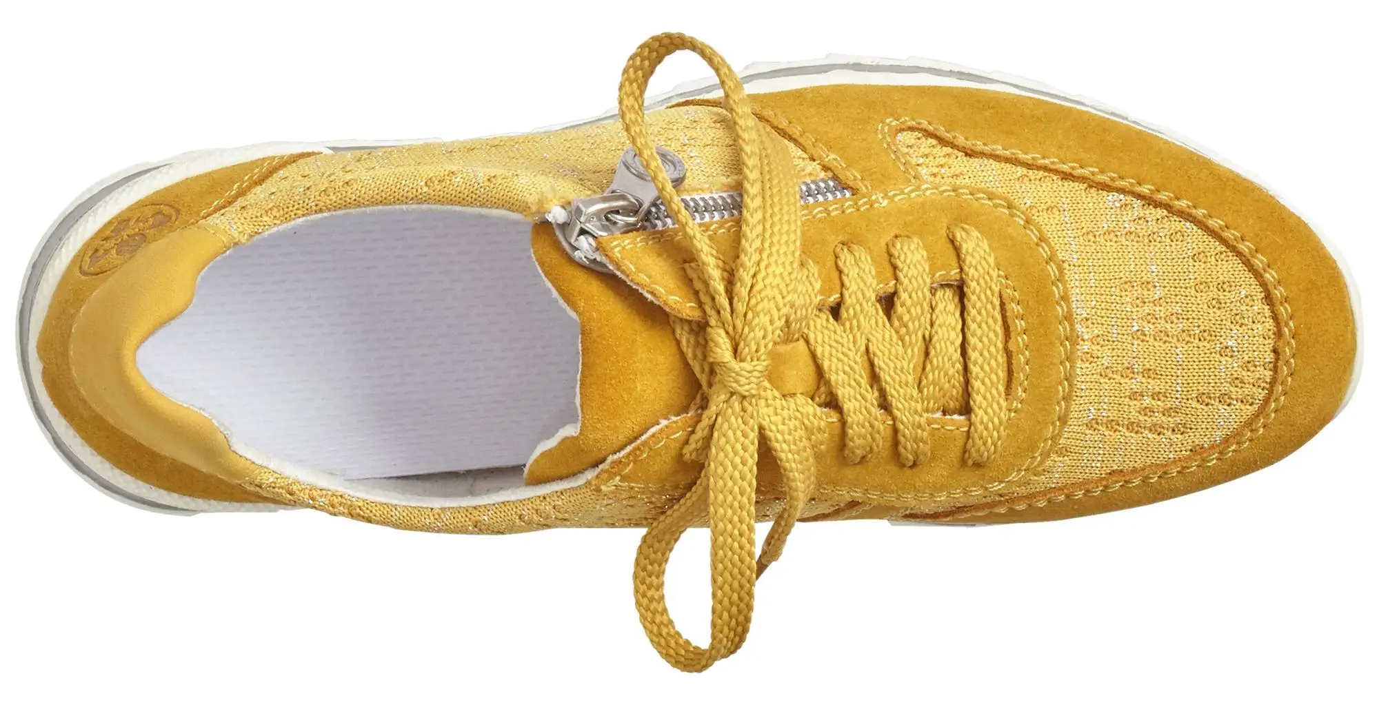 Rieker Promenadskor M6934-68 Gul 5 Rieker Promenadskor M6934-68 Gul - Bild 3