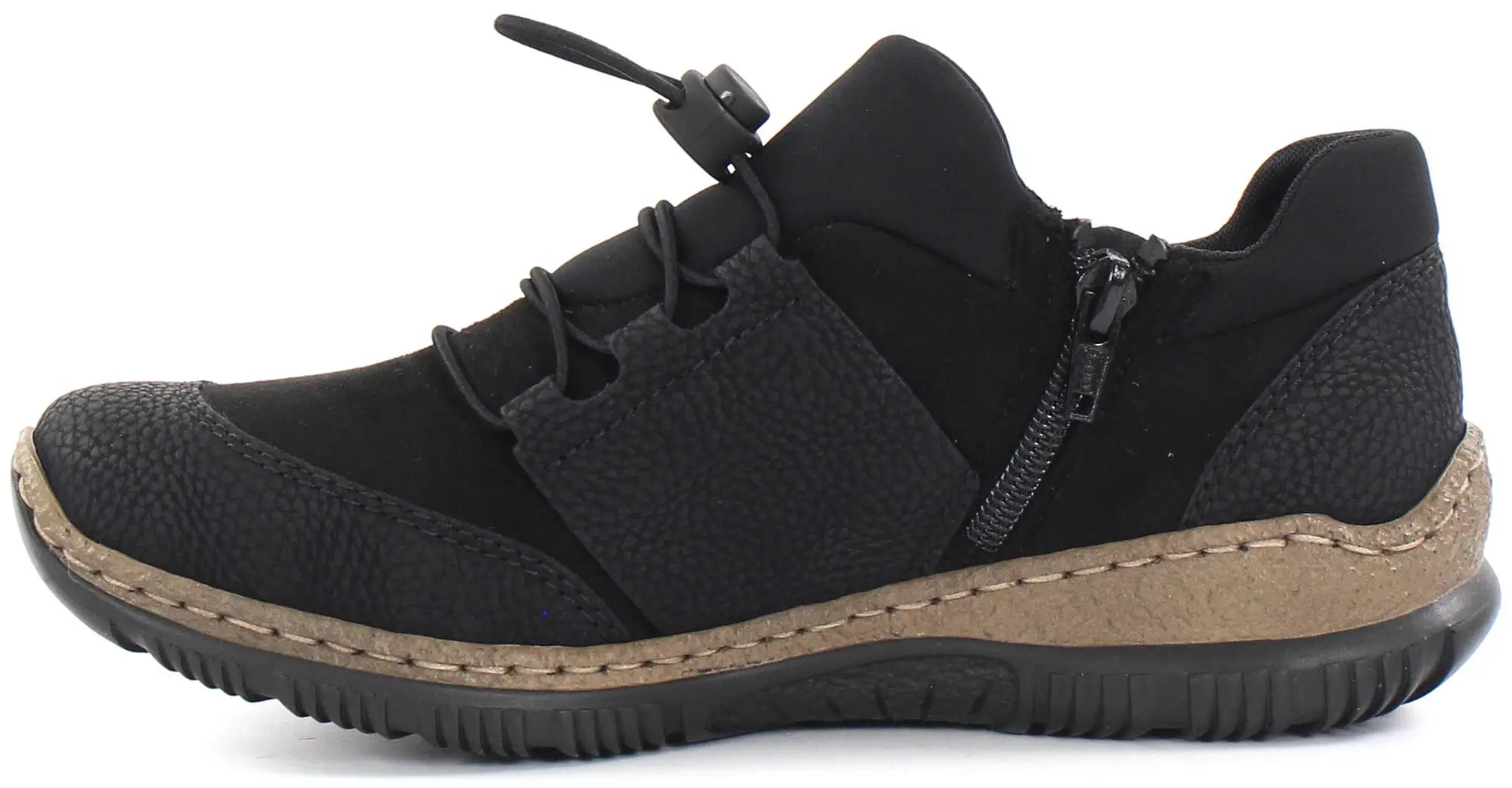 Rieker Promenadskor N32X8-00 Svart 4 Rieker Promenadskor N32X8-00 Svart - Bild 2