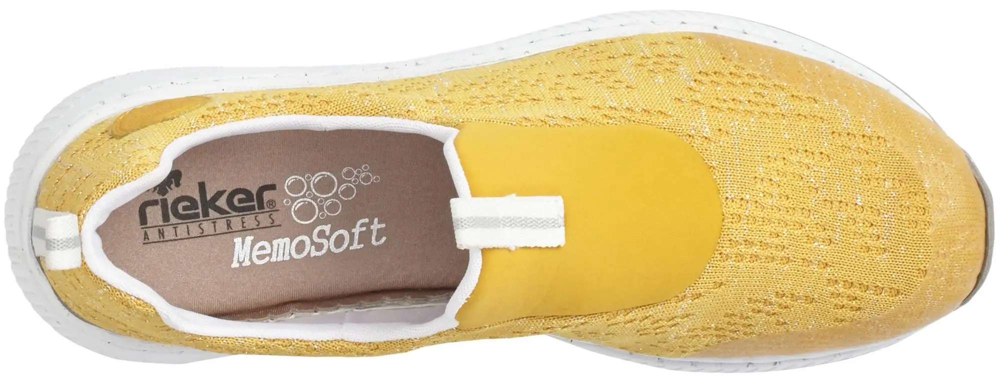 Rieker Promenadskor N5595-68 Gul 5 Rieker Promenadskor N5595-68 Gul - Bild 3