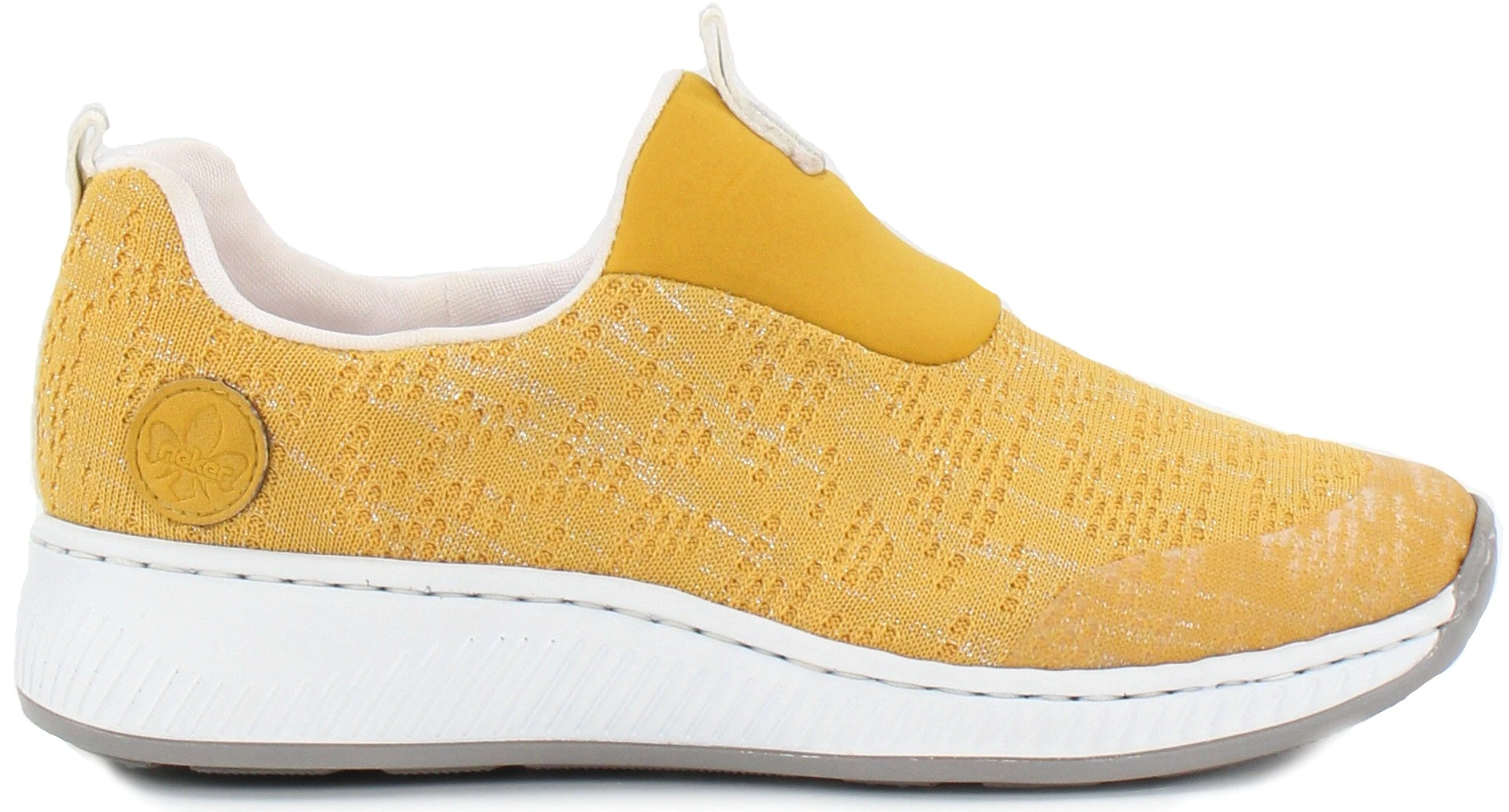 Rieker Promenadskor N5595-68 Gul 3 Rieker Promenadskor N5595-68 Gul