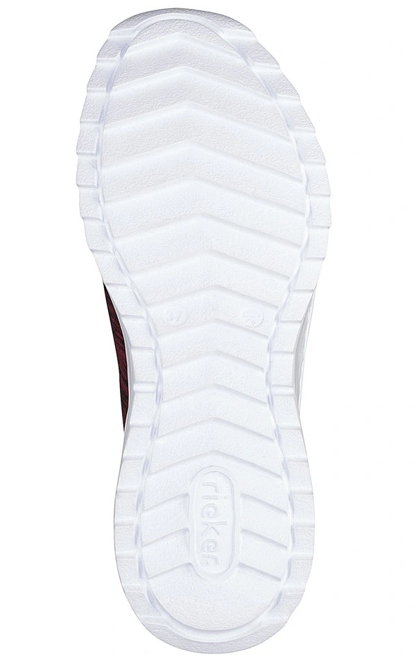 Rieker Promenadskor N6073-35 Röd 6 Rieker Promenadskor N6073-35 Röd - Bild 4