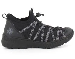 Rieker Promenadskor N62Z8-00 Svart