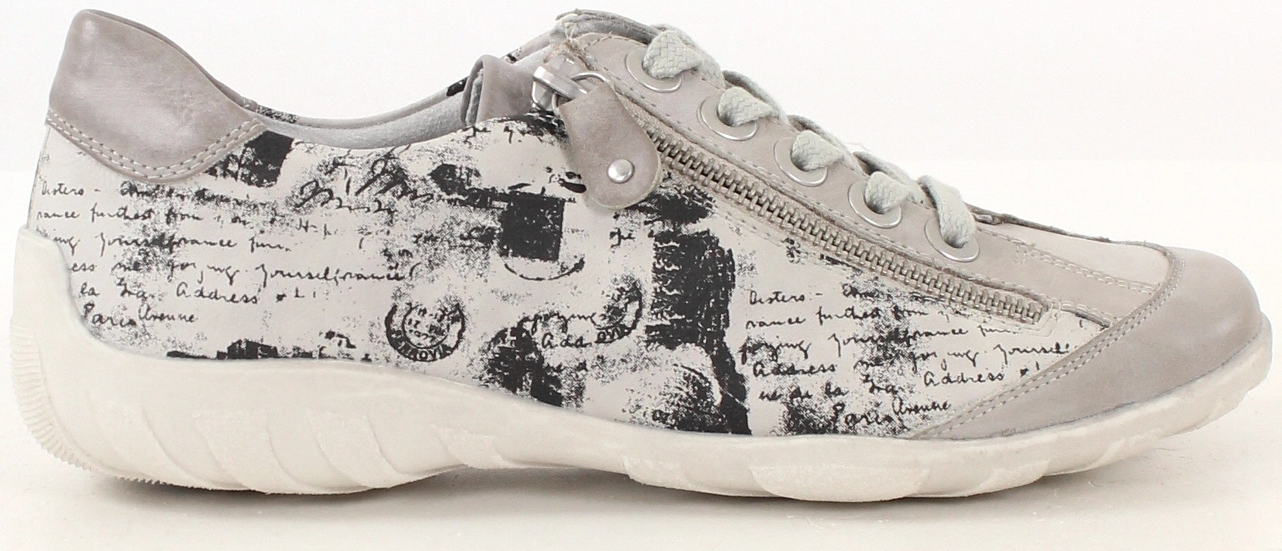 Rieker Remonte Promenadskor R3435-81 Grå 3 Rieker Remonte Promenadskor R3435-81 Grå