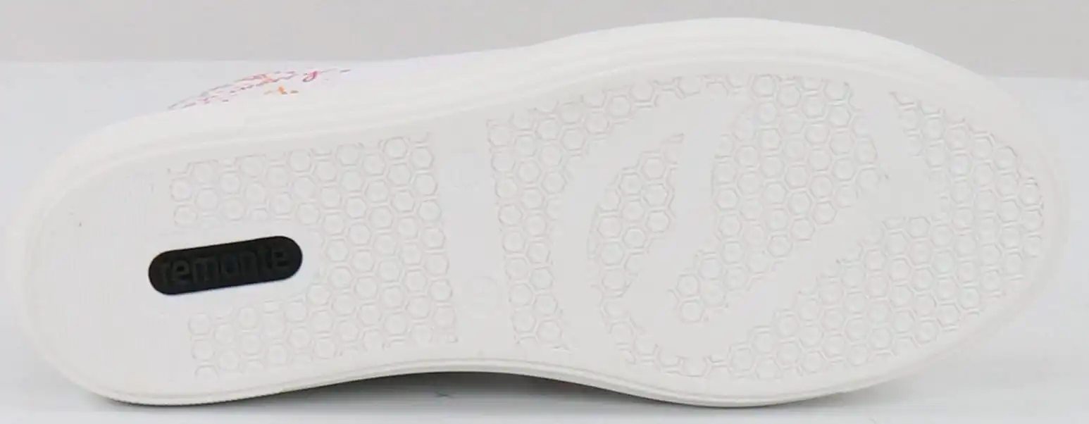 Rieker Remonte Dam Sneakers I Läder D0900-82 Vit 5 Rieker Remonte Dam Sneakers I Läder D0900-82 Vit - Bild 3