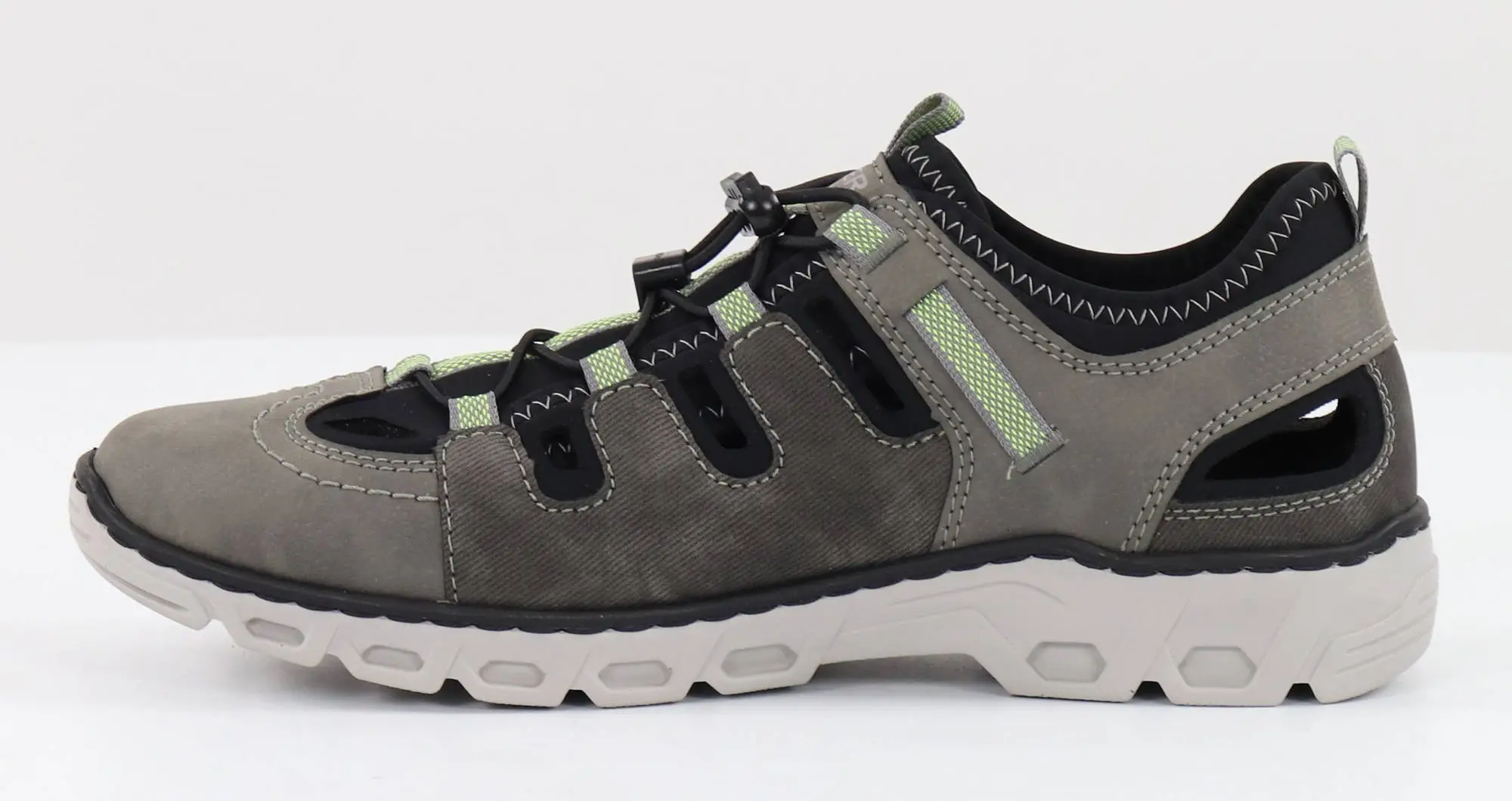 Rieker Herr Promenadskor 14508-40 Grå 4 Rieker Herr Promenadskor 14508-40 Grå - Bild 2