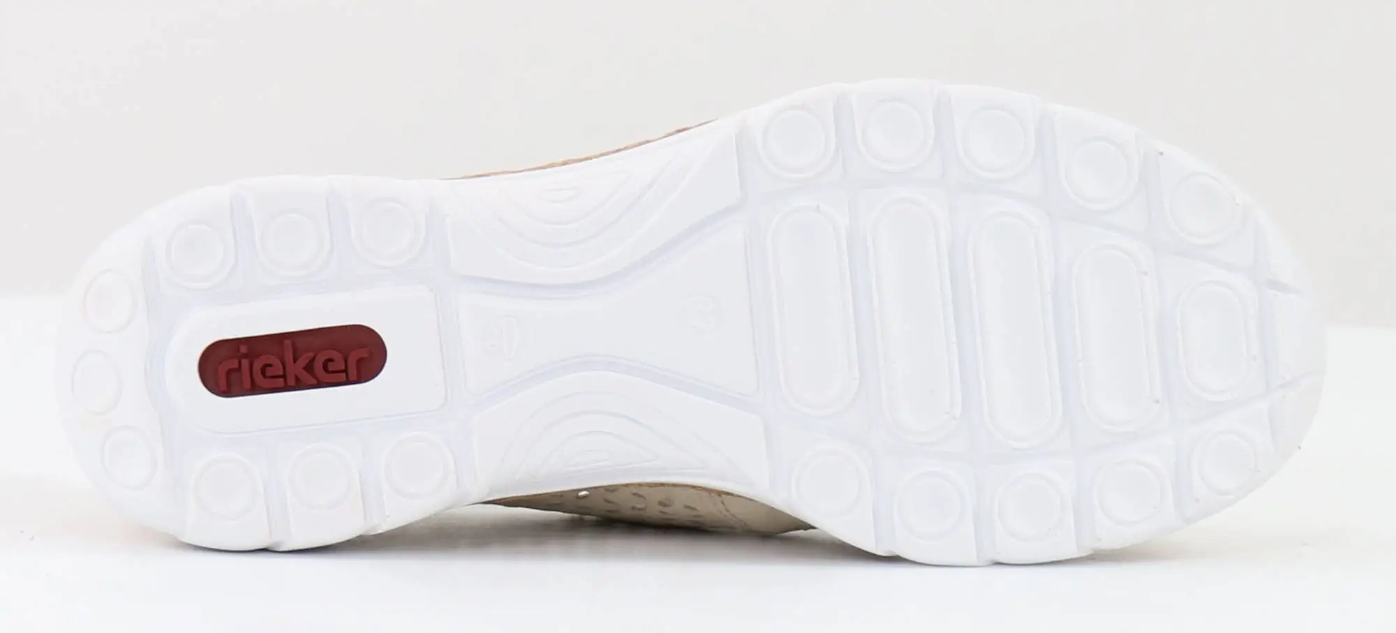 Rieker Dam Promenadskor I Läder N4251-60 Beige 5 Rieker Dam Promenadskor I Läder N4251-60 Beige - Bild 3