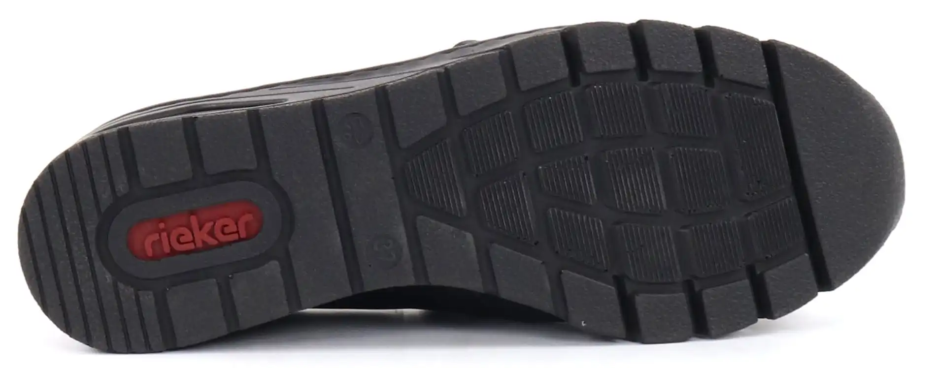 Rieker Dam Promenadskor Med Låg Kilklack N3363-00 Svart 6 Rieker Dam Promenadskor Med Låg Kilklack N3363-00 Svart - Bild 4