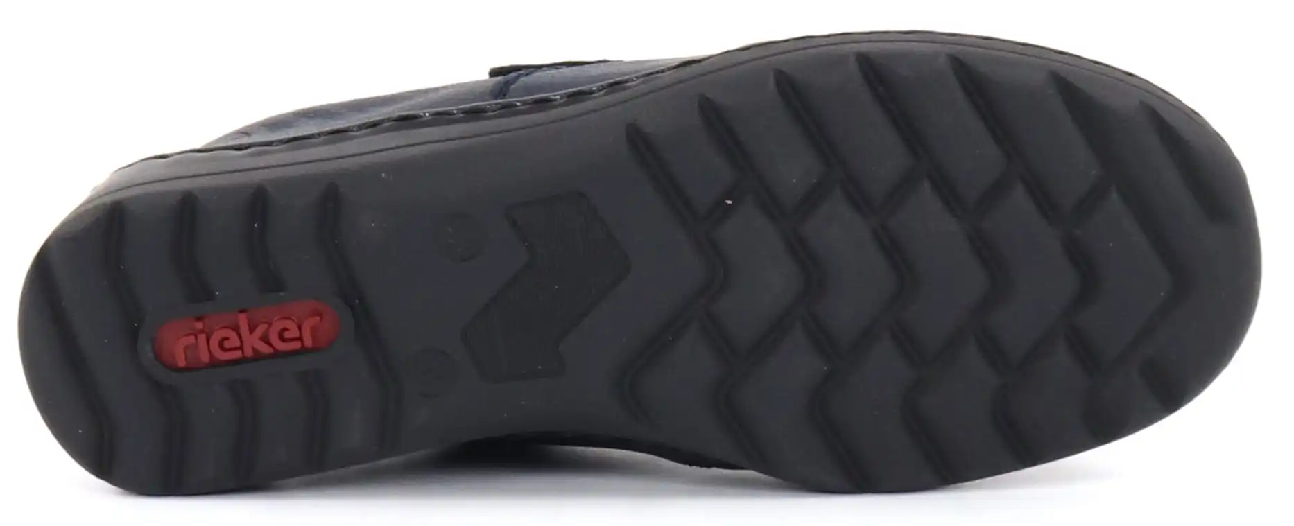 Rieker Dam Promenadskor Med Bred Läst 48951-14 Blå 6 Rieker Dam Promenadskor Med Bred Läst 48951-14 Blå - Bild 4