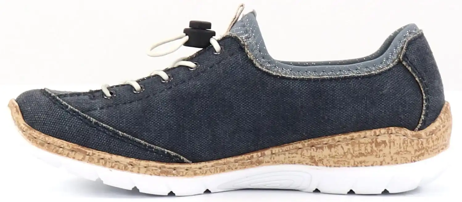 Rieker Dam Sneakers N4263-16, Blå 4 Rieker Dam Sneakers N4263-16, Blå - Bild 2